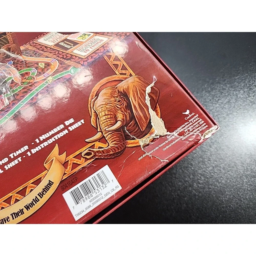 Jumanji Board‎ Game Complete Fantasy Family Game for Ages 5+ from Cardinal